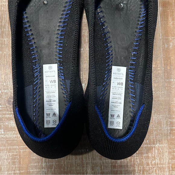 Rothy’s The Point Solid Black flats - Picture 6 of 6
